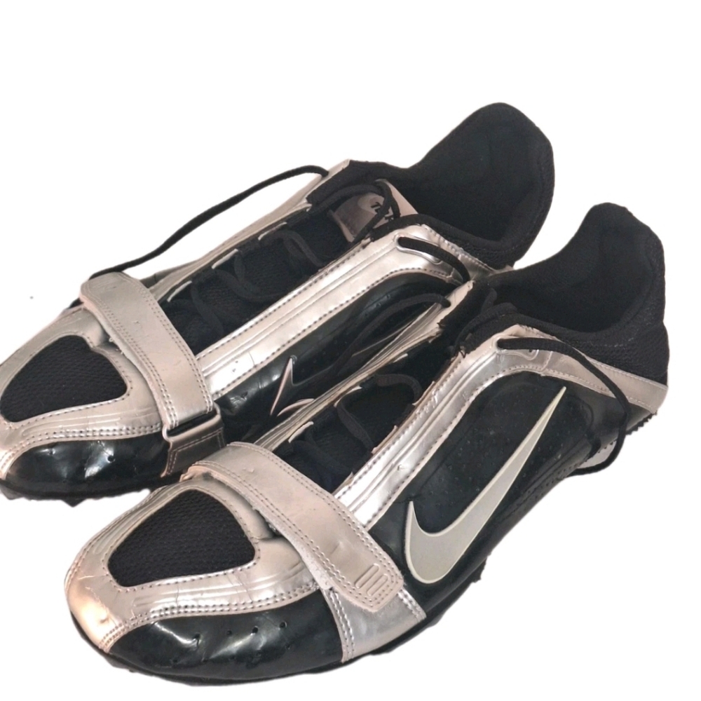 Nike Zoom Rival S 4 Bowerman Series Mens Size 10 Black Silver Track & Field EUC